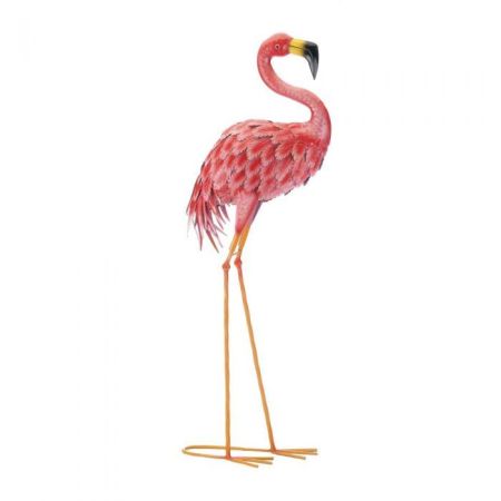 BRIGHT STANDING FLAMINGO